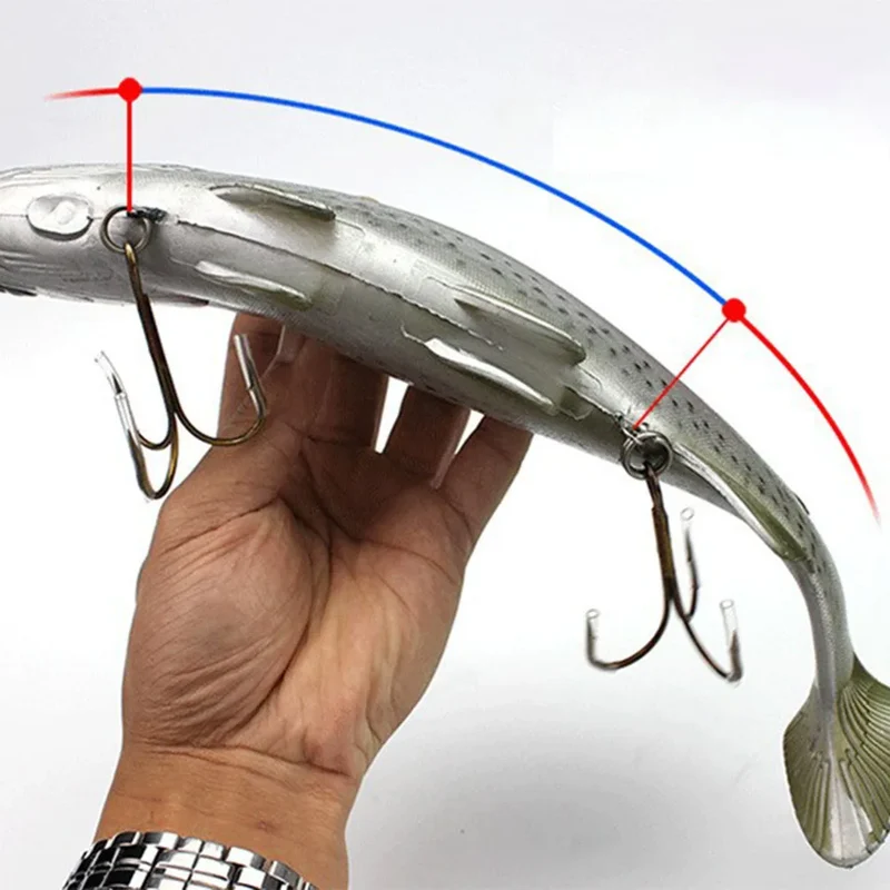 Leurre Géant 3D Réaliste – 20 à 30 cm