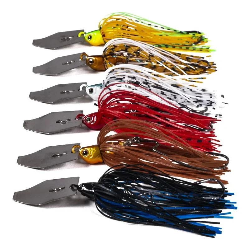 Buzzbait Métal à Jupe Souple