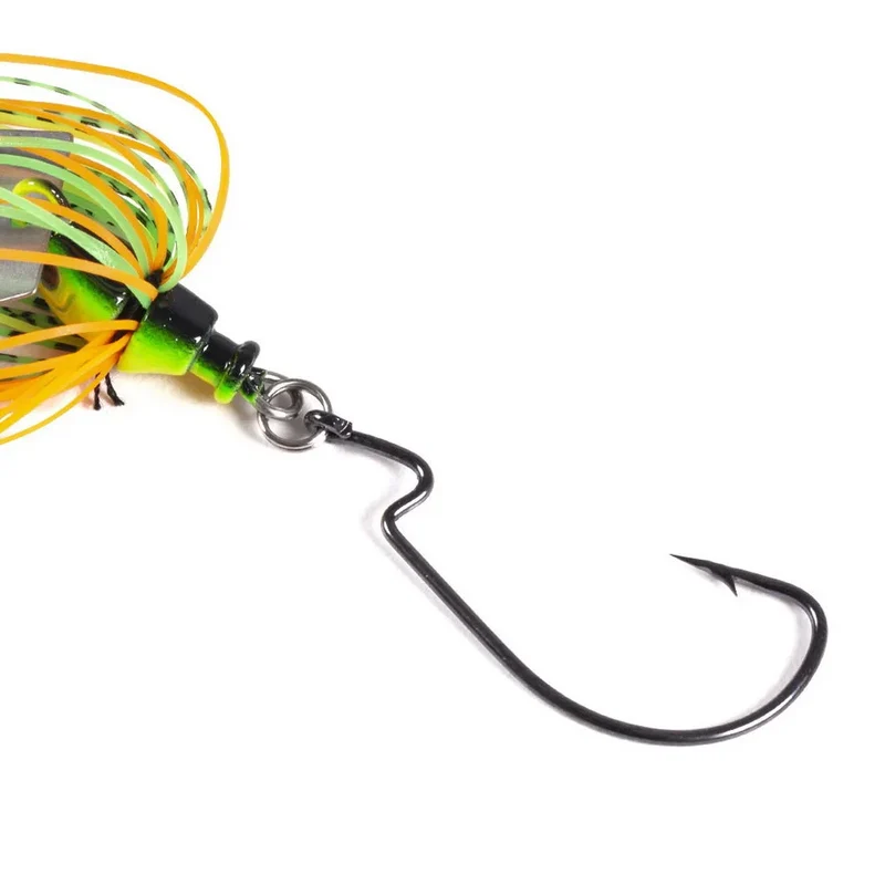 Buzzbait Métal à Jupe Souple