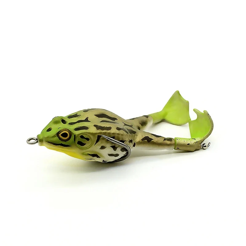 Leurre Grenouille Flottante à Pattes Rotatives