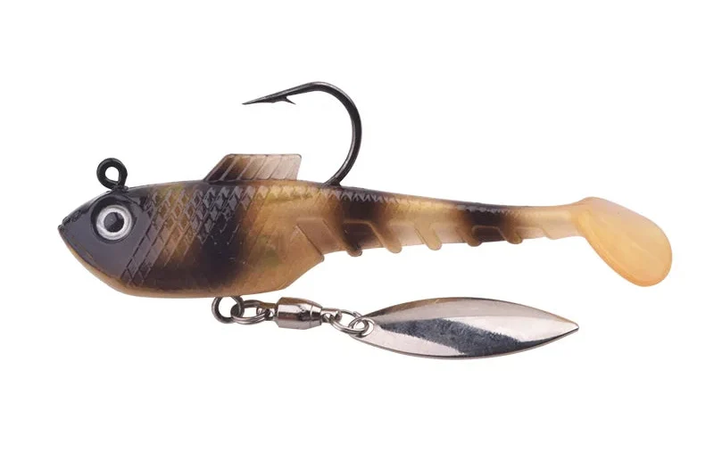 Leurre Souple – 7 cm / 11,5 g – Cuillère Tournante & Nage Réaliste