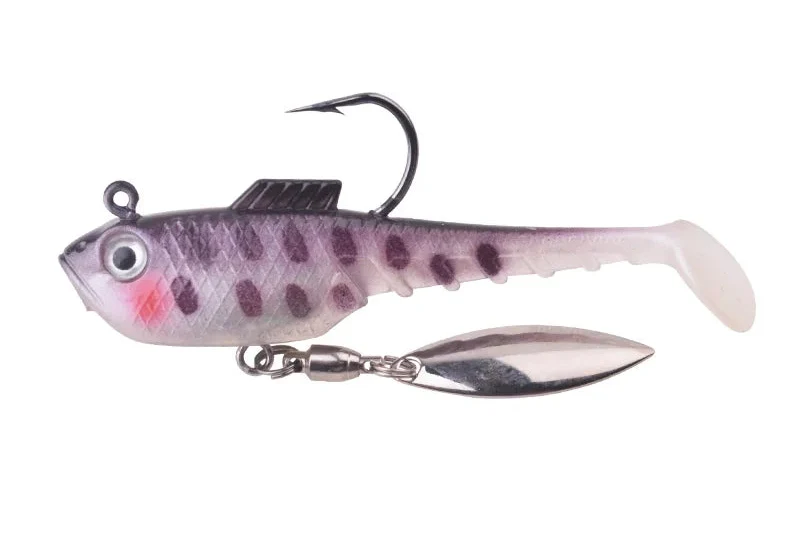 Leurre Souple – 7 cm / 11,5 g – Cuillère Tournante & Nage Réaliste