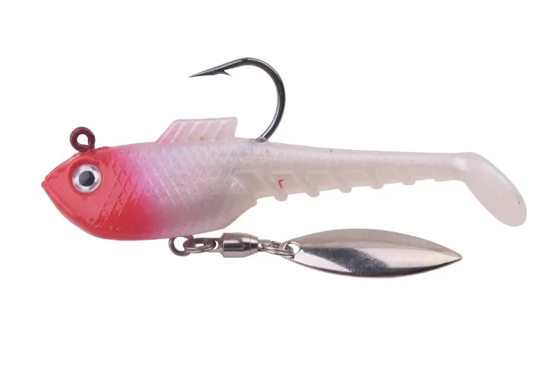 Leurre Souple – 7 cm / 11,5 g – Cuillère Tournante & Nage Réaliste
