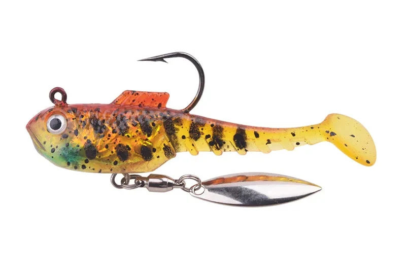 Leurre Souple – 7 cm / 11,5 g – Cuillère Tournante & Nage Réaliste