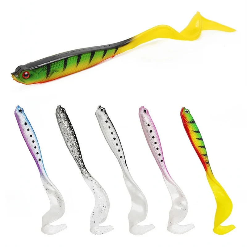 Leurre Souple 11,5 cm – 6,1 g | Corps Fin & Queue Vibrante