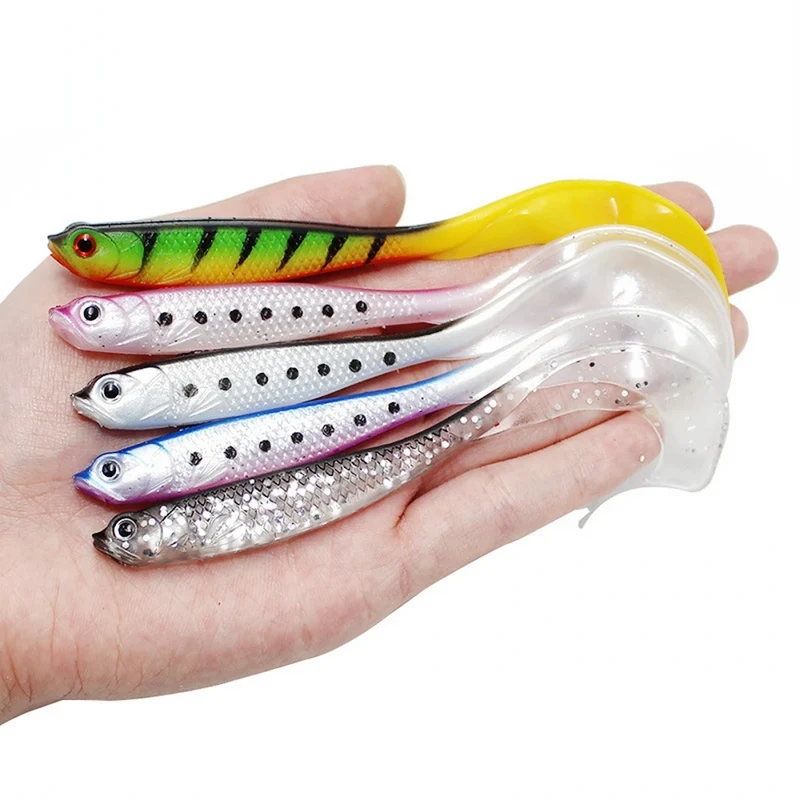 Leurre Souple 11,5 cm – 6,1 g | Corps Fin & Queue Vibrante