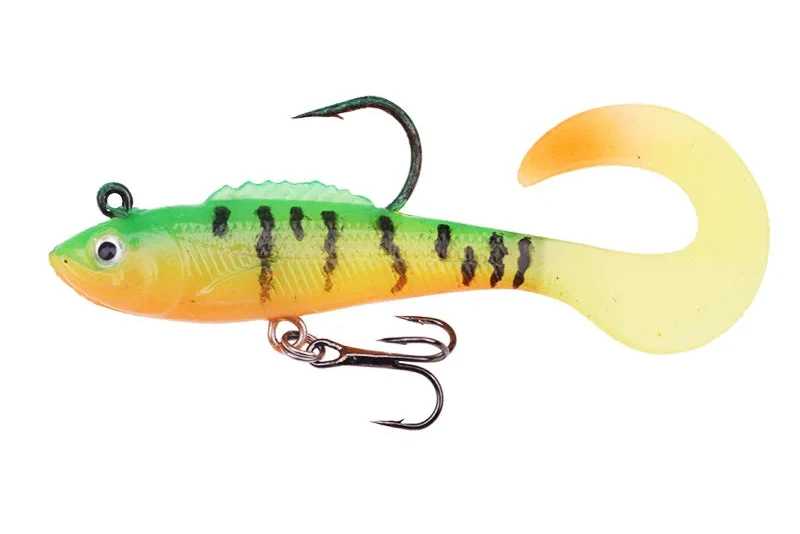 Leurre Souple Jig 6 cm – 4 g curl tail
