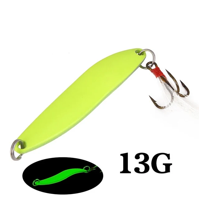 Cuillère Fluorescente Nocturne – Brillance Irrésistible