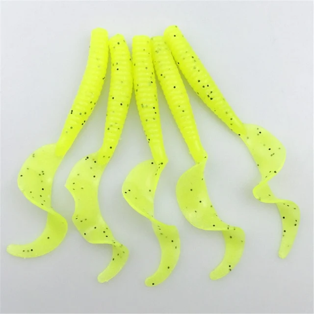 Leurre souple Twist 5Pcs/lot 8cm 4.3g