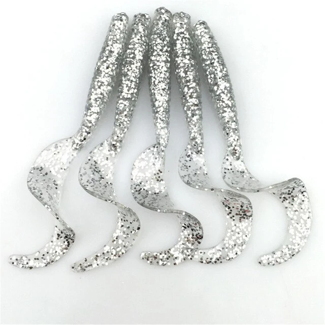Leurre souple Twist 5Pcs/lot 8cm 4.3g