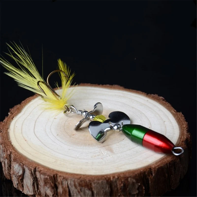Cuillère Spinner Double Hélice – 7cm / 10g