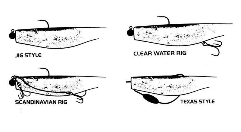 Leurre Souple Géant 22,5 cm – Big Swimmer Shad pour Brochet (1 pièce)