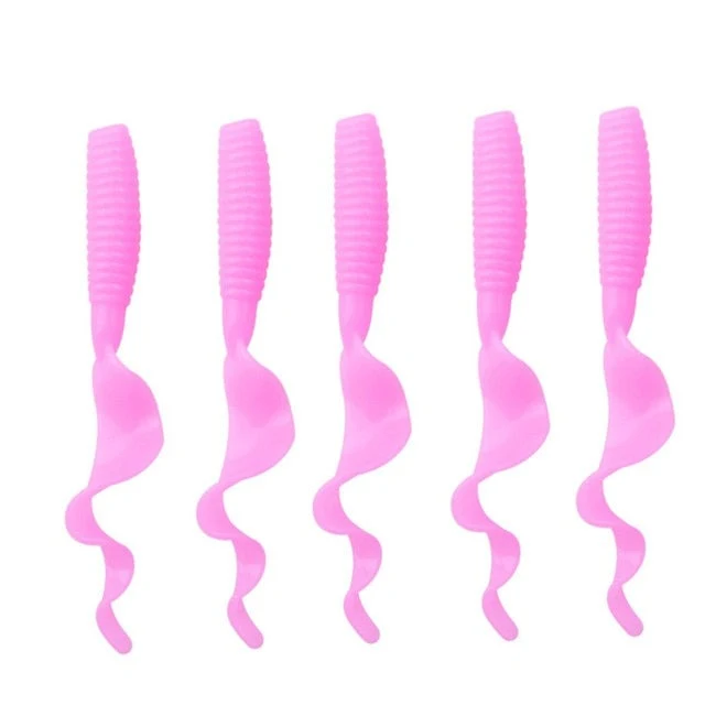 Leurre souple parfumés x5 - Nage + attractant
