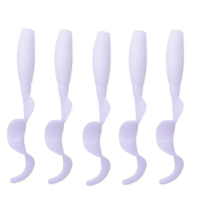 Leurre souple parfumés x5 - Nage + attractant