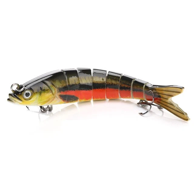 VTAVTA 1/3/6 pièces leurre de pêche 14cm 23g appâts artificiels durs 8 Segments brochet ensemble de leurres