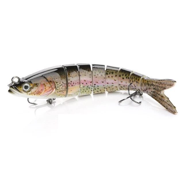 VTAVTA 1/3/6 pièces leurre de pêche 14cm 23g appâts artificiels durs 8 Segments brochet ensemble de leurres