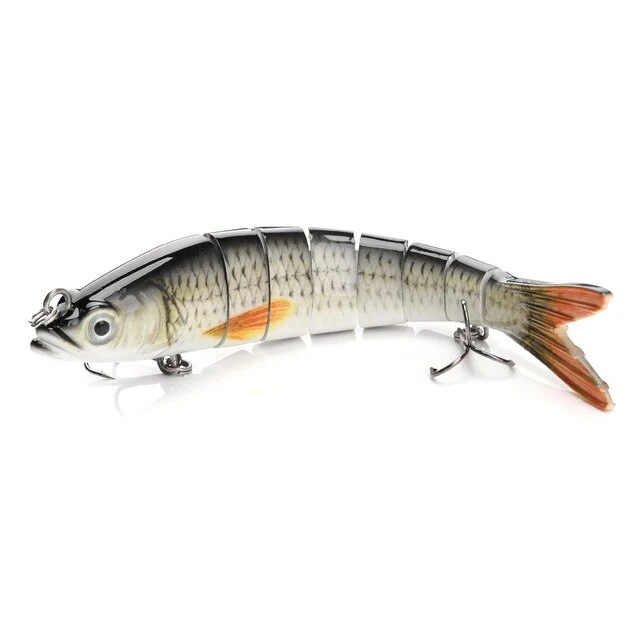 VTAVTA 1/3/6 pièces leurre de pêche 14cm 23g appâts artificiels durs 8 Segments brochet ensemble de leurres