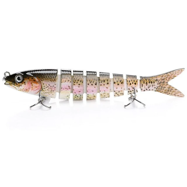 VTAVTA 1/3/6 pièces leurre de pêche 14cm 23g appâts artificiels durs 8 Segments brochet ensemble de leurres