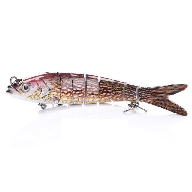 VTAVTA 1/3/6 pièces leurre de pêche 14cm 23g appâts artificiels durs 8 Segments brochet ensemble de leurres