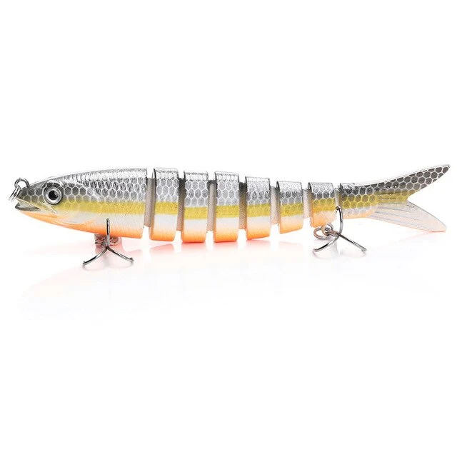 VTAVTA 1/3/6 pièces leurre de pêche 14cm 23g appâts artificiels durs 8 Segments brochet ensemble de leurres