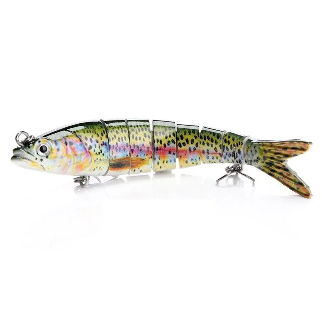 VTAVTA 1/3/6 pièces leurre de pêche 14cm 23g appâts artificiels durs 8 Segments brochet ensemble de leurres