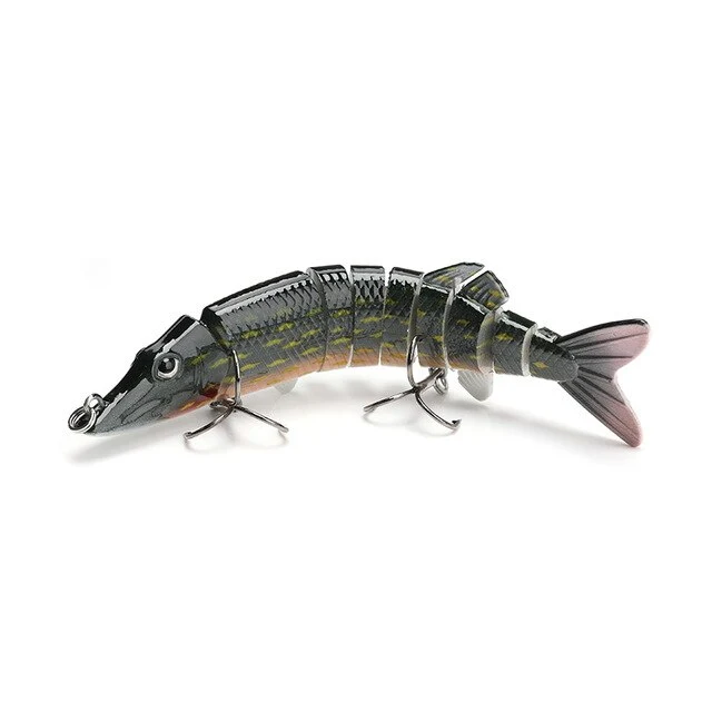 VTAVTA appât artificiel pour brochet appât multi-jointed 12.5cm 20g leurres réalistes pour pêche Wobblers leurres de pêche en mer