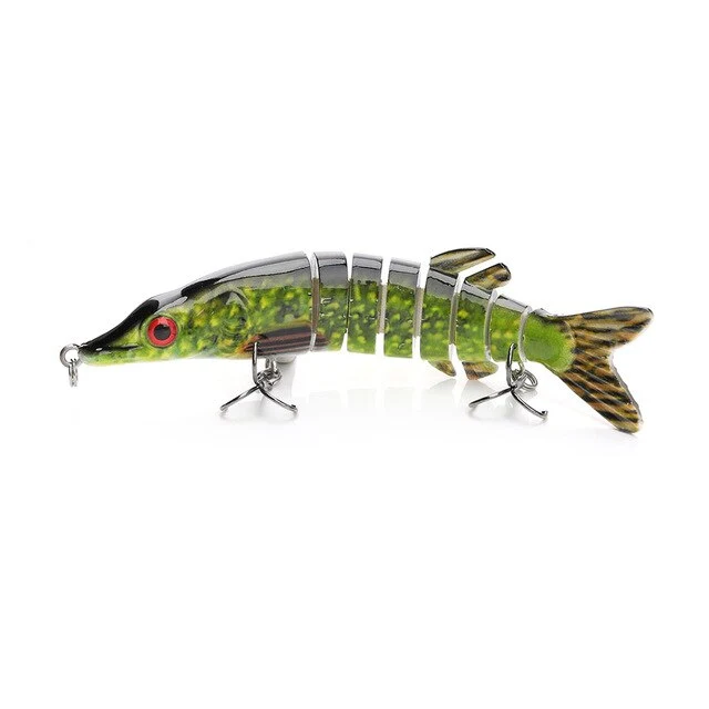 VTAVTA appât artificiel pour brochet appât multi-jointed 12.5cm 20g leurres réalistes pour pêche Wobblers leurres de pêche en mer