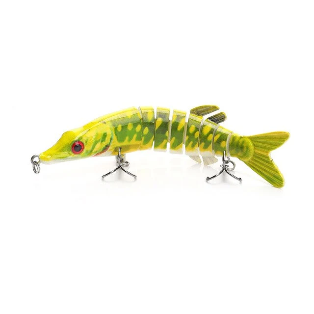 VTAVTA appât artificiel pour brochet appât multi-jointed 12.5cm 20g leurres réalistes pour pêche Wobblers leurres de pêche en mer