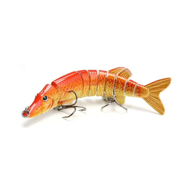 VTAVTA appât artificiel pour brochet appât multi-jointed 12.5cm 20g leurres réalistes pour pêche Wobblers leurres de pêche en mer