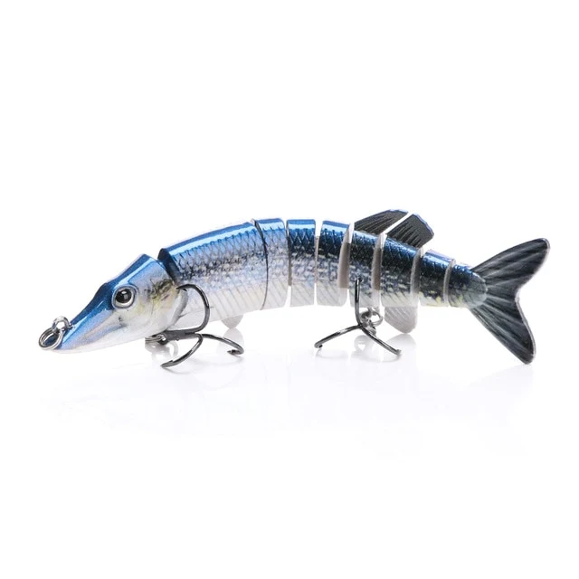 VTAVTA appât artificiel pour brochet appât multi-jointed 12.5cm 20g leurres réalistes pour pêche Wobblers leurres de pêche en mer