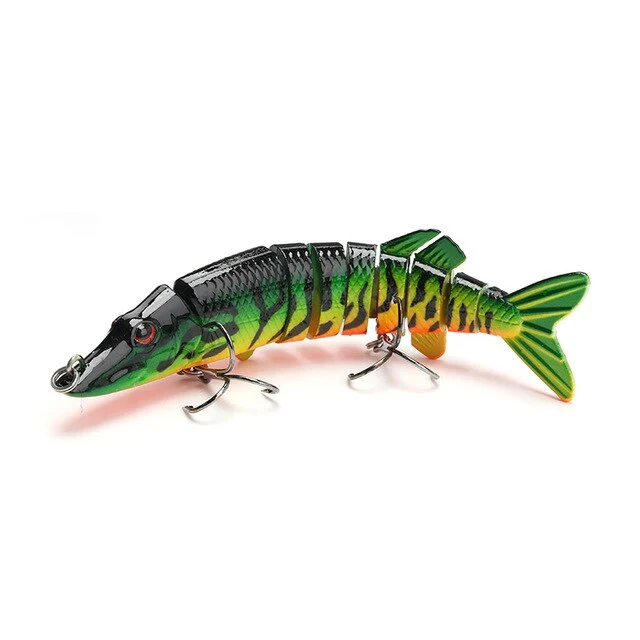 VTAVTA appât artificiel pour brochet appât multi-jointed 12.5cm 20g leurres réalistes pour pêche Wobblers leurres de pêche en mer