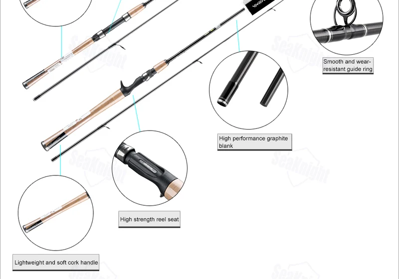 Original DAIWA CROSSFIRE 662MFB filature coulée canne à pêche Action rapide M MH puissance 1.98 2.13M aluminium carbone canne à pêche