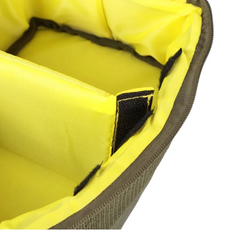 Fishing Reel Bag 4-Layer 600D Oxford Cloth Handled Dual Zipper Outdoor Storage Case Container For Line Bait Fishhooks H3