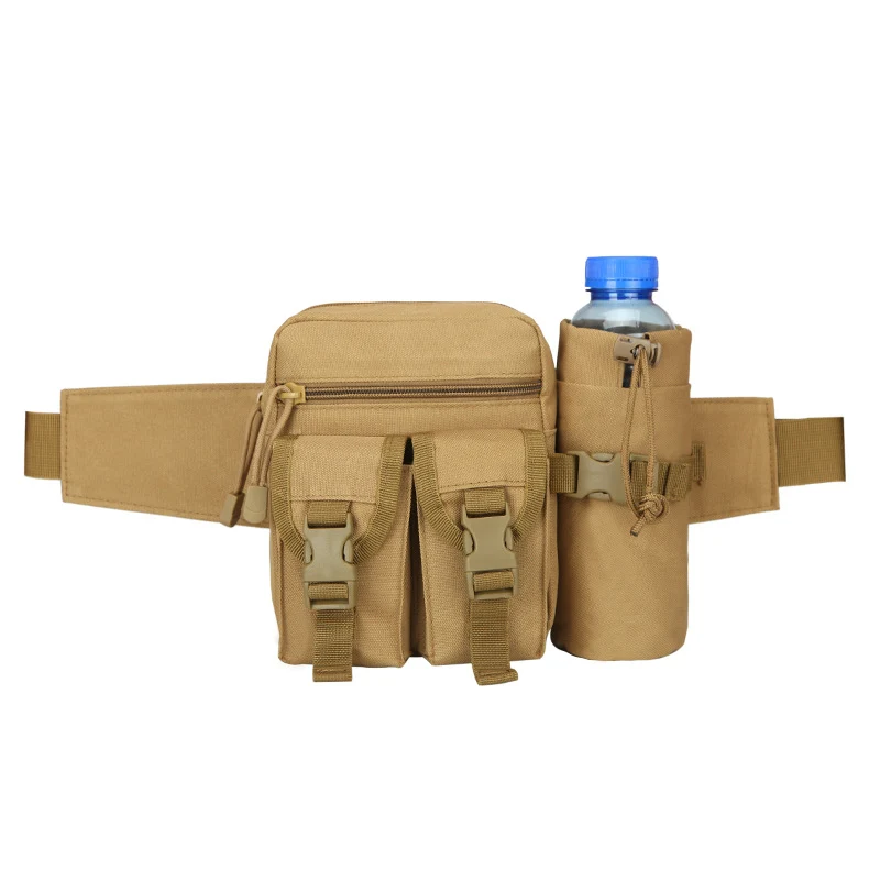 Outdoor Military Tactical Shoulder Bag Waterproof Oxford Molle Fishing Bags Hiking Pouch Kettle Bag Bolsillo Waist Pack Bag