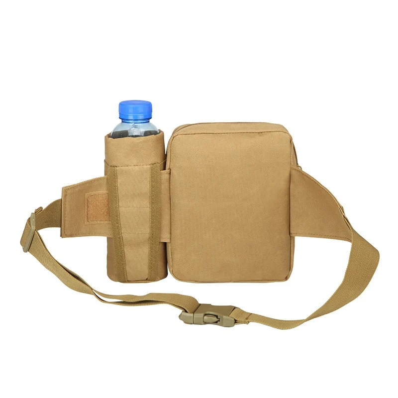 Outdoor Military Tactical Shoulder Bag Waterproof Oxford Molle Fishing Bags Hiking Pouch Kettle Bag Bolsillo Waist Pack Bag