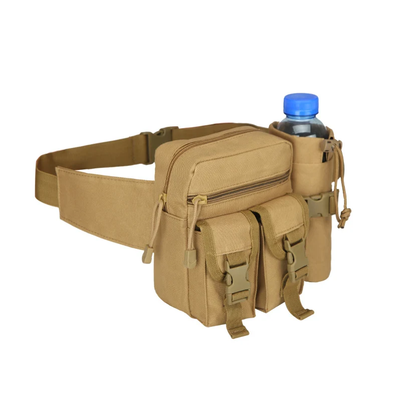 Outdoor Military Tactical Shoulder Bag Waterproof Oxford Molle Fishing Bags Hiking Pouch Kettle Bag Bolsillo Waist Pack Bag