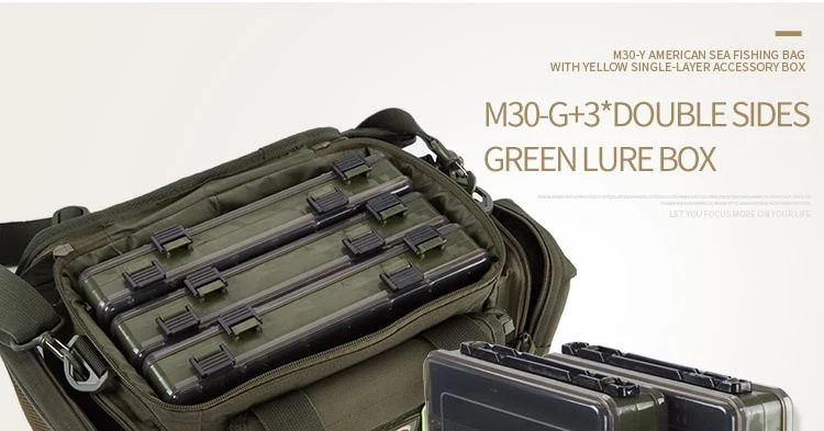 Dream Fishing Large Capacity Fishing Bag 40*23*19cm