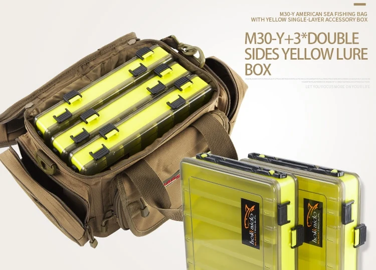 Dream Fishing Large Capacity Fishing Bag 40*23*19cm