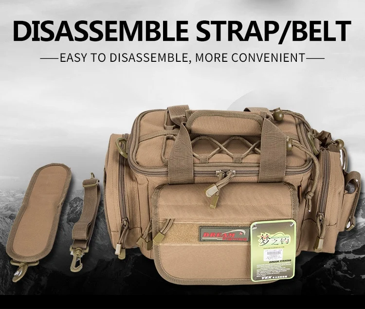 Dream Fishing Large Capacity Fishing Bag 40*23*19cm