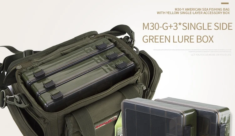 Dream Fishing Large Capacity Fishing Bag 40*23*19cm