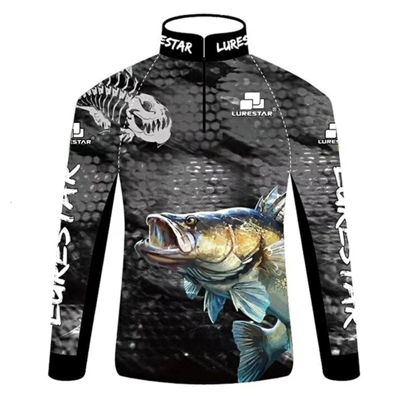 Professional Fishing Clothes Lightweight Soft Sunscreen Clothing Anti UV