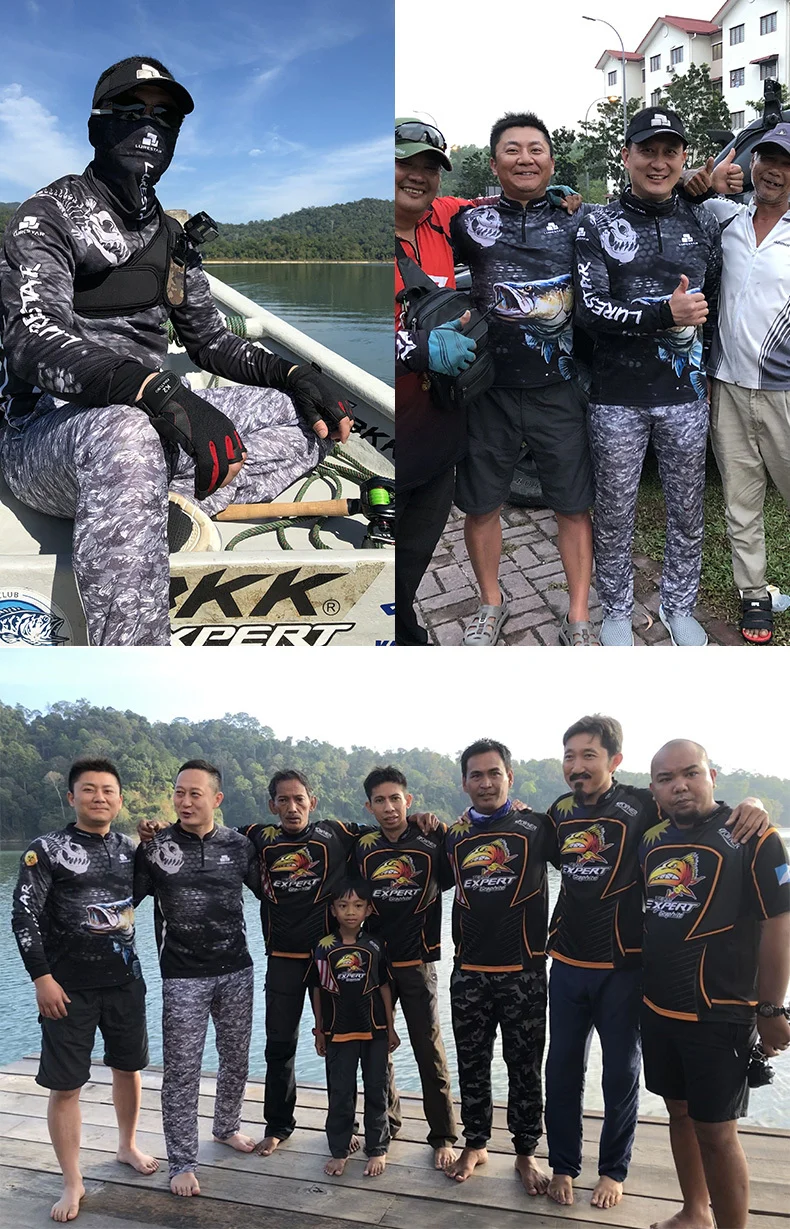 Professional Fishing Clothes Lightweight Soft Sunscreen Clothing Anti UV
