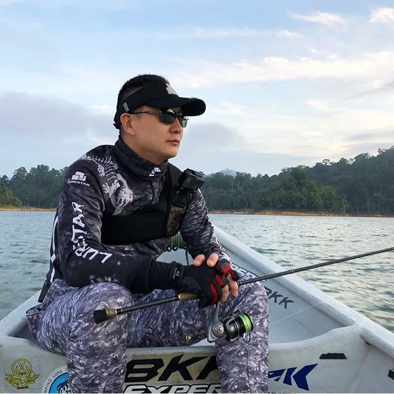 Professional Fishing Clothes Lightweight Soft Sunscreen Clothing Anti UV