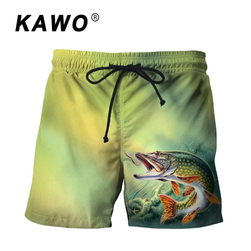Summer Men Fishing Clothing Set Short Sleeve Fishing Round Shirt and Shorts Outdoor Leisure T-shirt Fishing Clothes Shirt Pants