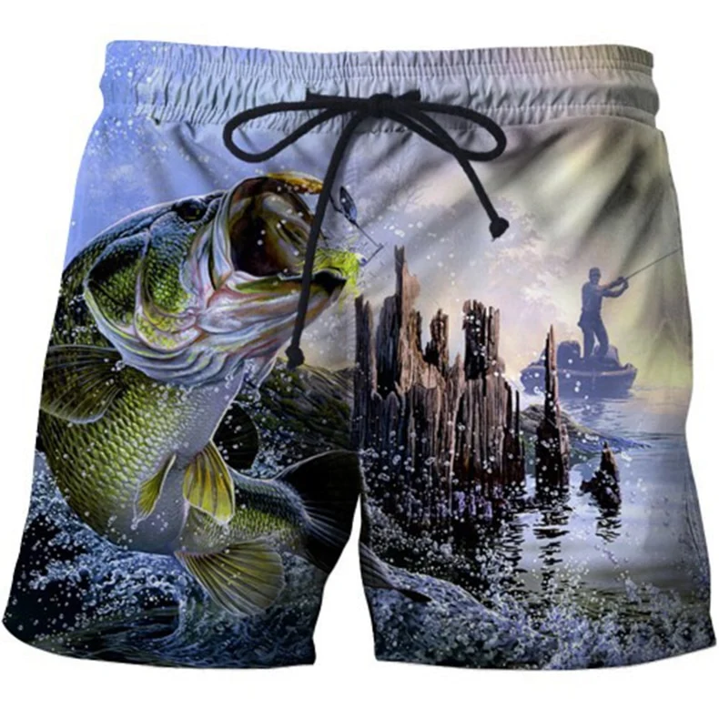 Summer Men Fishing Clothing Set Short Sleeve Fishing Round Shirt and Shorts Outdoor Leisure T-shirt Fishing Clothes Shirt Pants