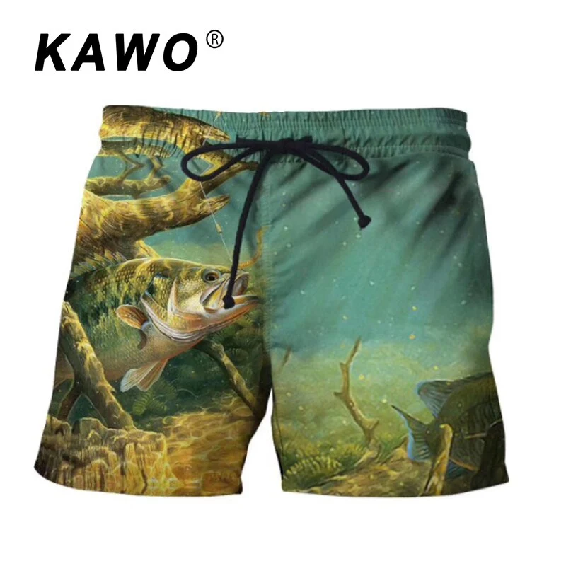 Summer Men Fishing Clothing Set Short Sleeve Fishing Round Shirt and Shorts Outdoor Leisure T-shirt Fishing Clothes Shirt Pants