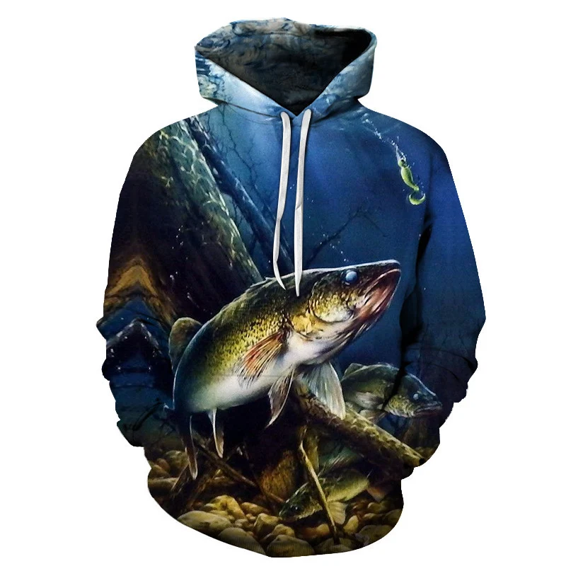 New Men 3D Fishing Clothing Autumn Winter Warm Fishing Clothing Jacket with hat Outdoor