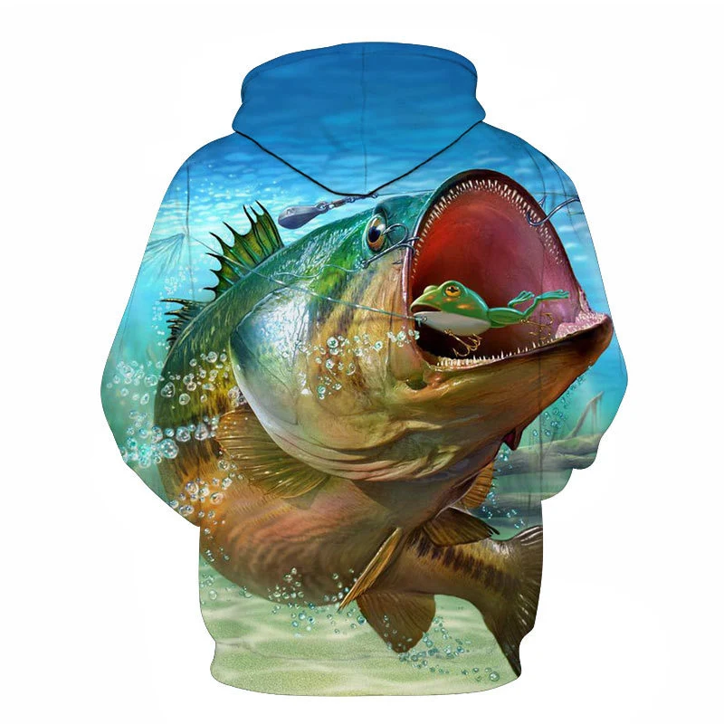 New Men 3D Fishing Clothing Autumn Winter Warm Fishing Clothing Jacket with hat Outdoor