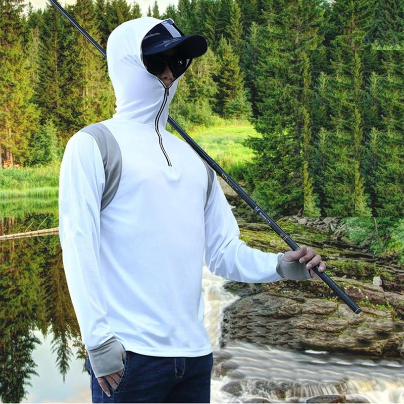 Summer Fishing Clothing for Men Women Long-sleeve