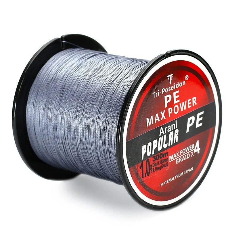 300M HOT SALE 4 Strands Multifilament PE Fishing Line 8 - 60 LB 4